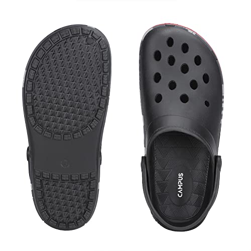 Campus Men's GC-4001 BLACK Clogs - 9UK/India GC-4001 - Image 3