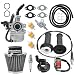 HOLATO PZ19 Carburetor Carb Air Filter Throttle Handle Grips Cable for 50cc 70cc 90cc 110cc 125cc Tao Tao GK110 Baja SSR Apollo Coolster Chinese Four Wheeler ATV Go Kart CRF50 XL70 Dirt Pit Bike Black - Image 2