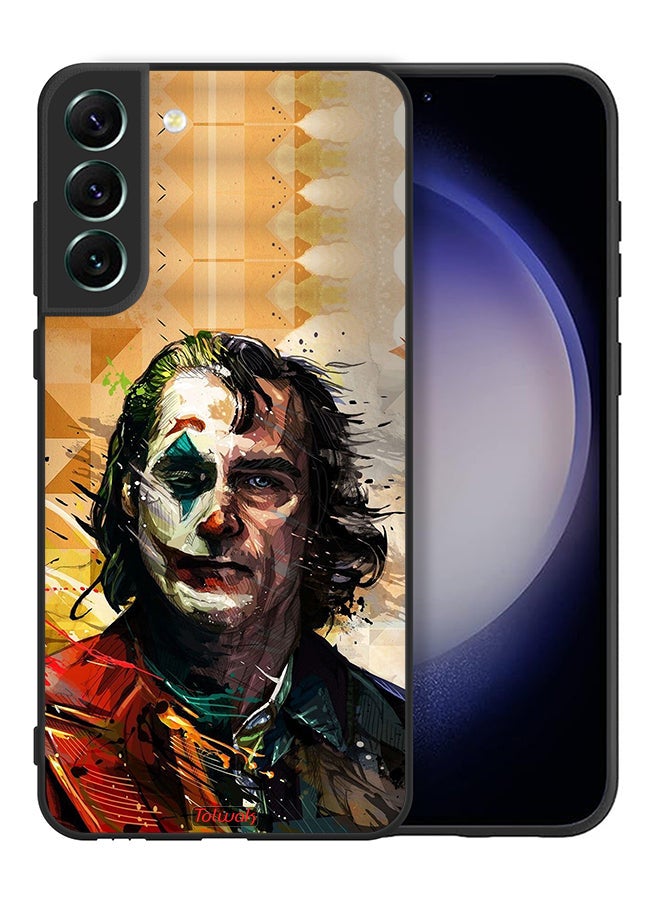 Tolwak Samsung Galaxy S21 FE 5G Protective Case Cover Joker Paint Art - Image 2