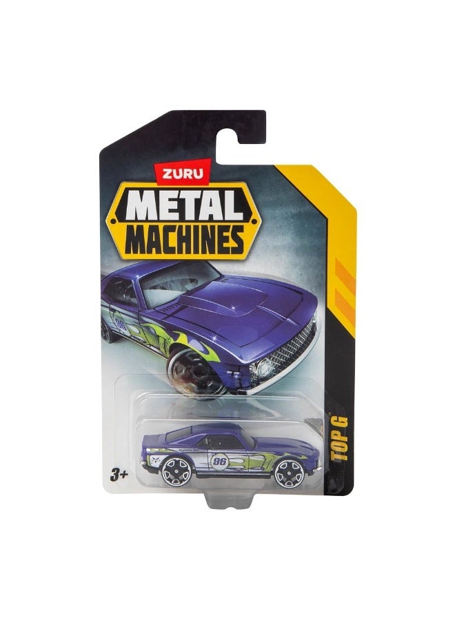 زورو سيارة رياضية حديدية 1/64 - توب جي - 6708