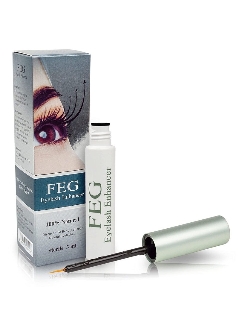 FEG - Eyelash Rapid Eye Lash Growth Serum  For Lash and Brow  Fast Effective Growth Creates Longer & Darker Eyelashe Booster Serum | Best Natural Eyelash Enhancer Serum to Grow Lashes - Image 1