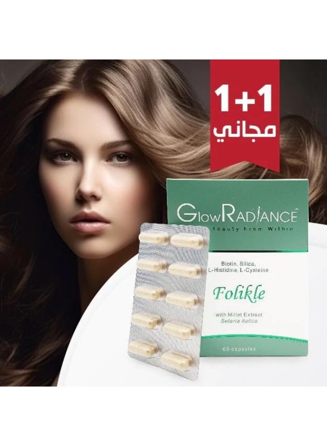 GlowRadiance Folikle Tab 60+60S (Offer Pack) - Image 2