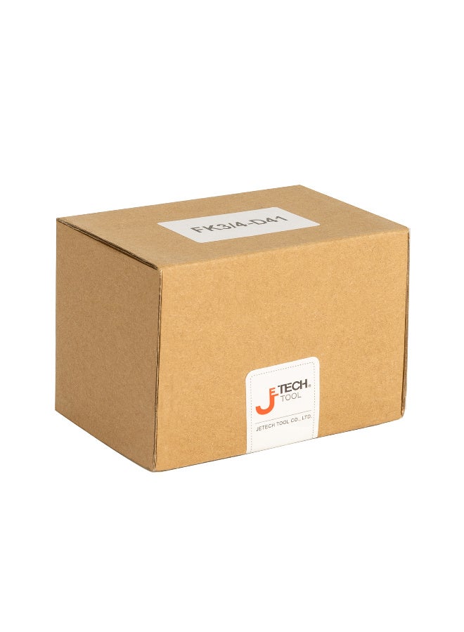 jetechtool Jetech 3/4-Inch Drive Deep Impact Socket, 41mm, Made with Heat-Treated Chrome Molybdenum Alloy Steel, 6-Point Design - FK3/4-D41 - Image 4