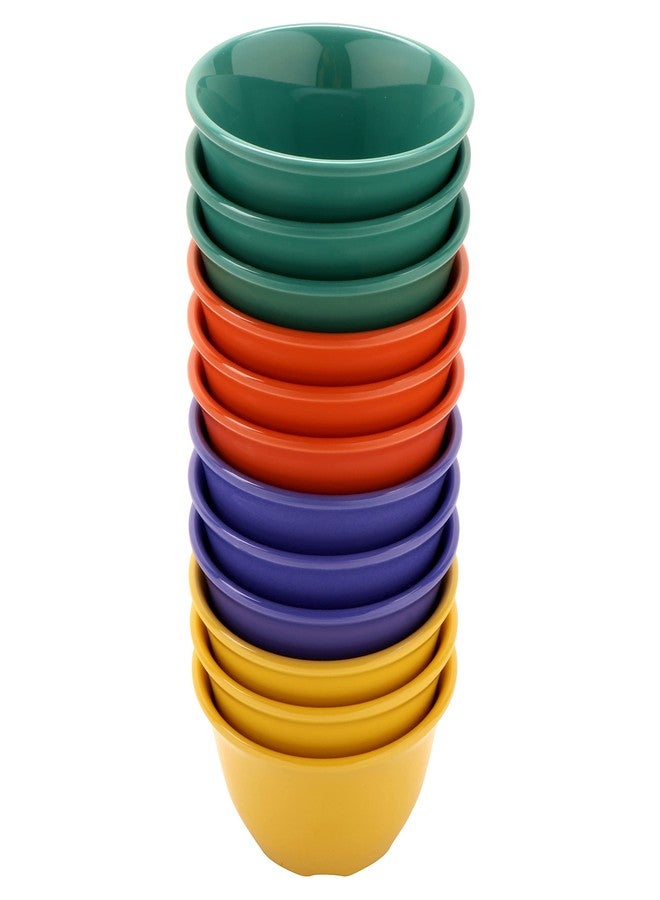 غت احصل على كوب/وعاء مرق من الميلامين BC-70-MIX، سعة 7 أونصة، متنوع (مجموعة من 12) - Image 2
