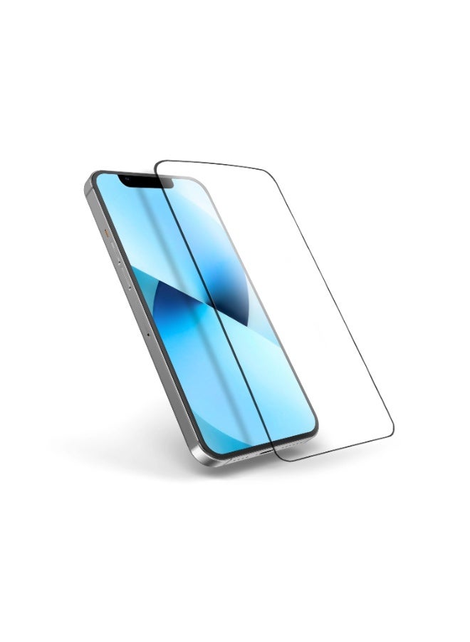 بروستايل واقي شاشة آيفون 13 برو - زجاج مقسّى عالي الوضوح | صلابة 9H، مضاد للخدش، خالٍ من الفقاعات، رقيق للغاية، مناسب للحافظات، غشاء حساس للمس
