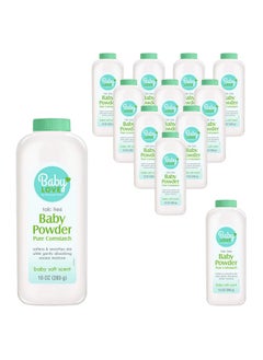 Baby Powder, Pure Cornstarch, 10-oz. (pack of 12)