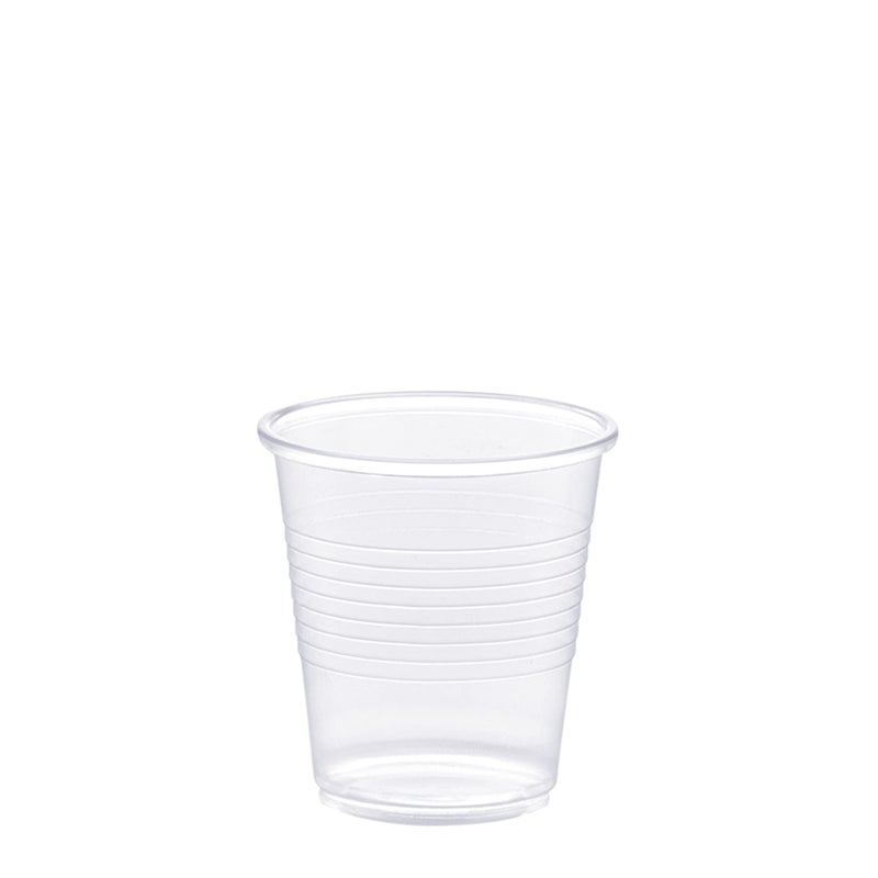 Comfy Package [3 oz. - 100 Count Clear Disposable Plastic Cups - Small Disposable Bathroom, Medicine Polypropylene, and Mouthwash Cups - Image 2