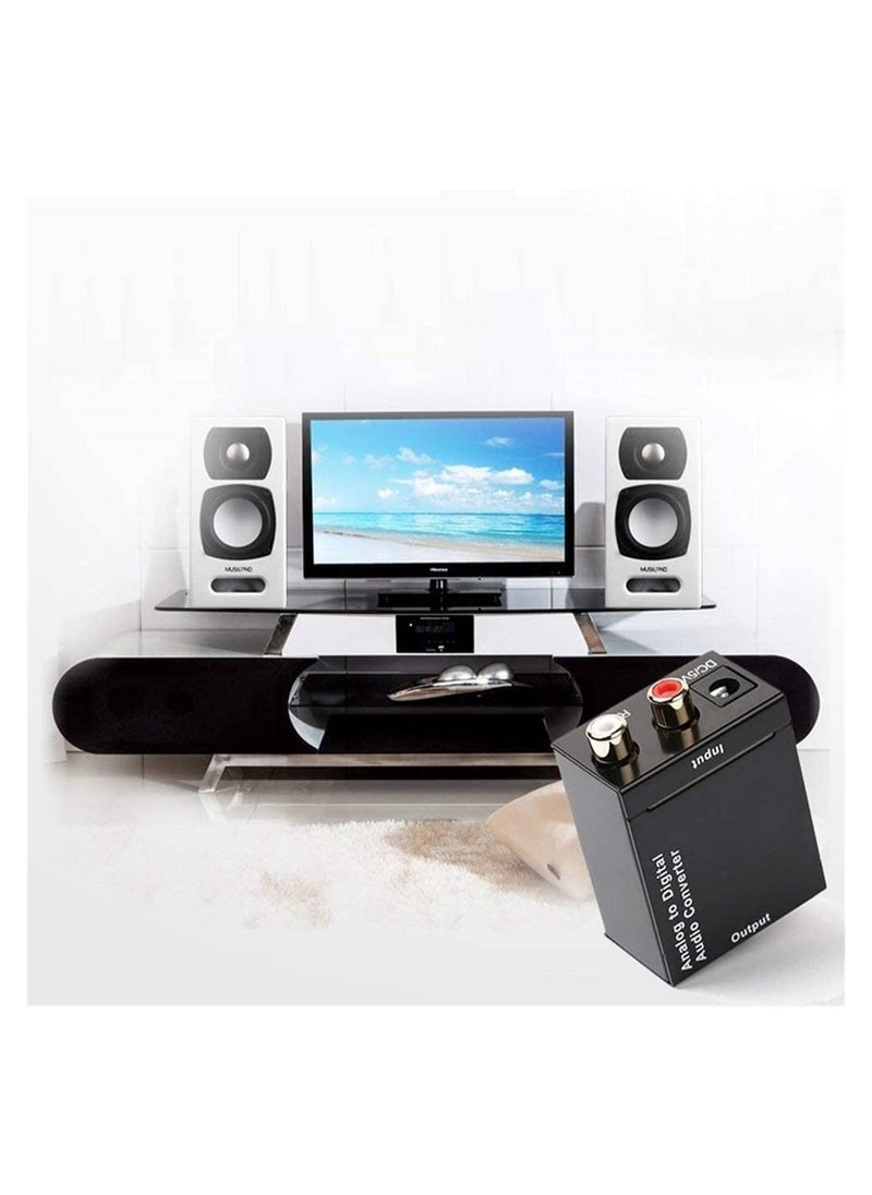 Generic - Analog to Digital Optical Toslink Audio RCA Converter/Adapter - Image 1