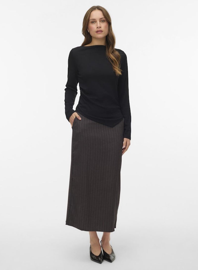 VERO MODA بلوزة محبوكة قصيرة - Image 4