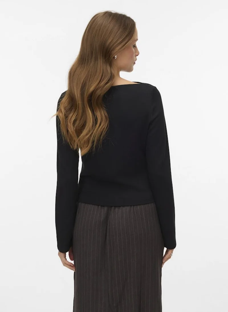 VERO MODA Cropped Knit Top
