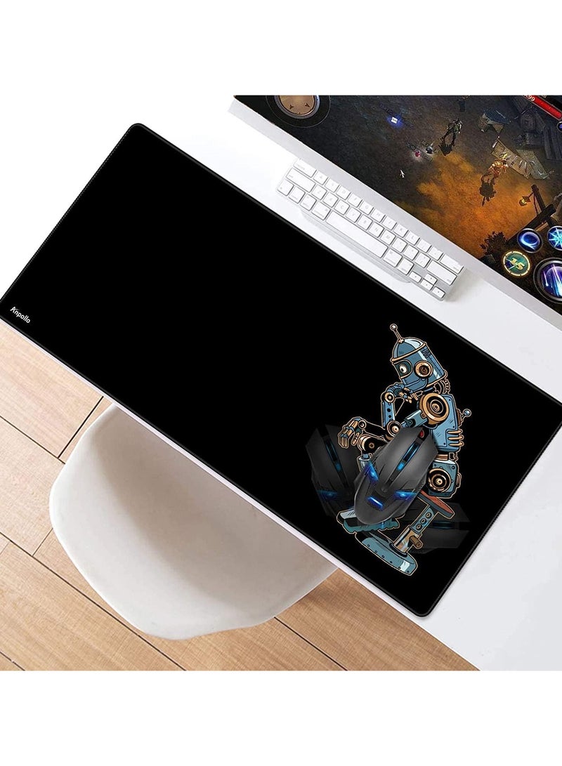 Gaming Mouse Pad Anpollo Reboot - Size 70X30 CM - Stitched Edges Anti-slip rubber base - Optimized for all mouse sensitivities and sensors - speedy mouse... - Image 3