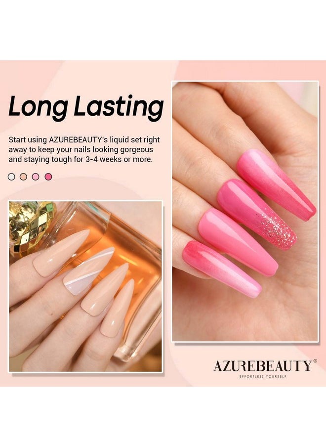AZUREBEAUTY AZUREBEAUTY Dip Powder Top Coat 15 ml for Nail Dipping Powder Set French Nails Art Manicure Beginner DIY Salon  - Image 2