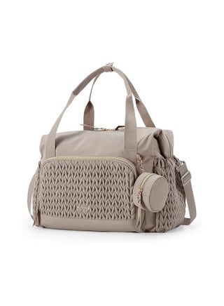 Diaper Bag Tote, Large Capacity Travel Diaper bags, Hospital Bag for Labor Delivery, Baby Bag with Pacifier Case