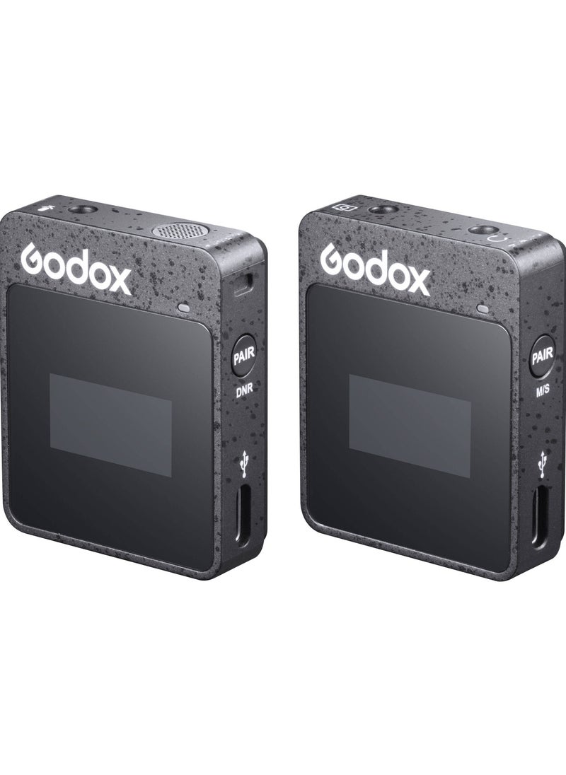 Godox MoveLink II M1 Compact Wireless Microphone System for Cameras & Smartphones with 3.5mm (2.4 GHz, Black) - pzsku/Z15EDE2BD7F1C3A003A25Z/45/_/1680647156/82e736ff-30a0-4470-854c-76492b59b9ce