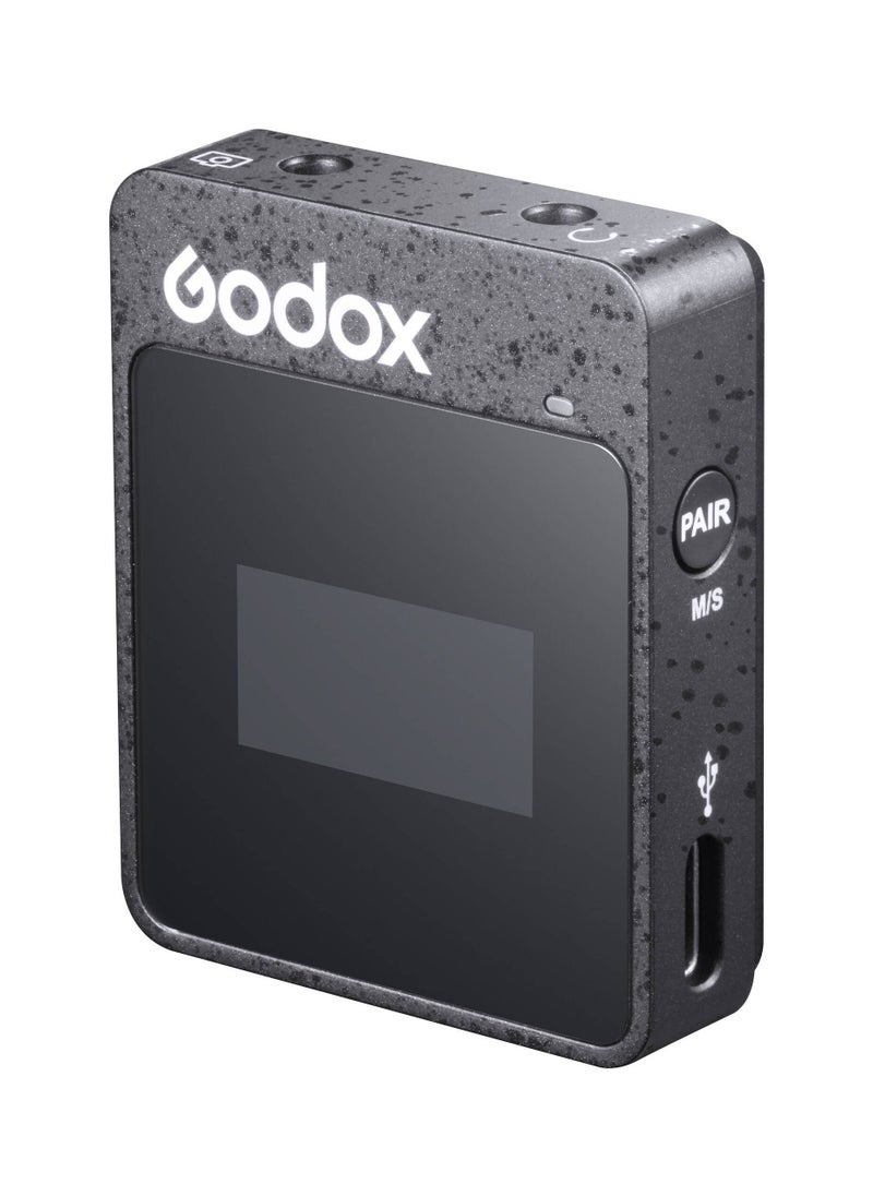 Godox MoveLink II M1 Compact Wireless Microphone System for Cameras & Smartphones with 3.5mm (2.4 GHz, Black) - pzsku/Z15EDE2BD7F1C3A003A25Z/45/_/1680647157/1dfd360f-f85e-4ee0-bfb1-adb50886a26b