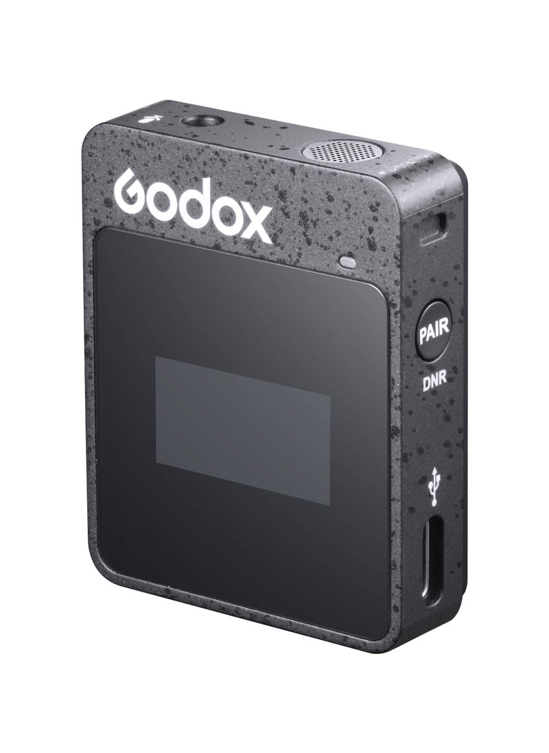 Godox MoveLink II M1 Compact Wireless Microphone System for Cameras & Smartphones with 3.5mm (2.4 GHz, Black) - pzsku/Z15EDE2BD7F1C3A003A25Z/45/_/1680647159/e1fdffb0-a810-4233-8c66-9ea79fe28e50