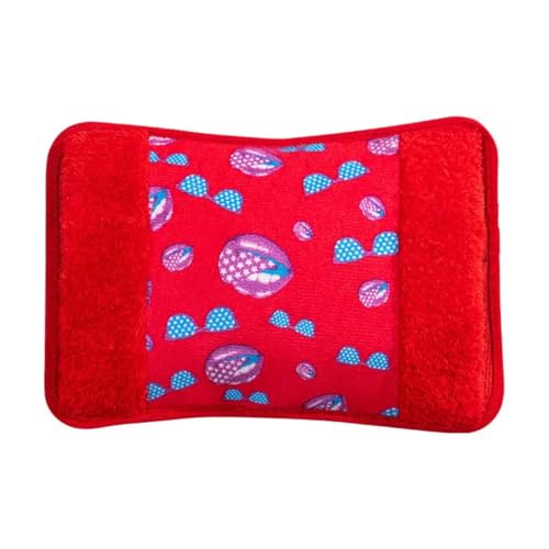 Adbeni Imported Velvet Hot Water Bag | Heating Gel Bag for Pain Relief | Electric Heating Pad for Shoulder, Back & Period Cramps, Reusable Heat Pouch, Hot Therapy for Men & Women | Random Color 1Pc - Image 4