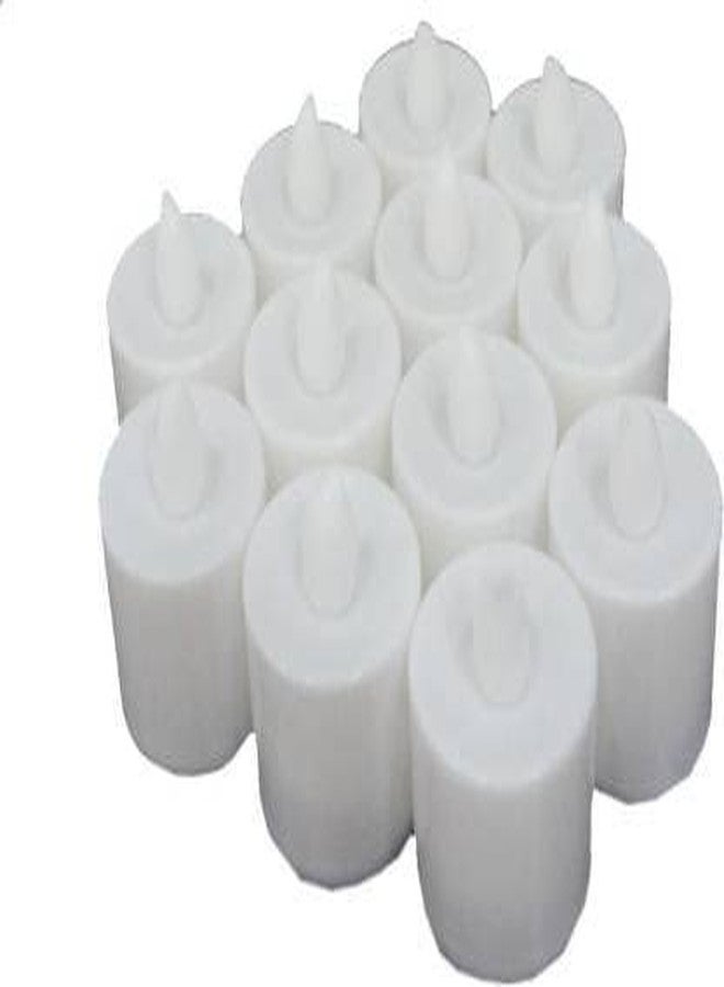Oblivion Tealight Candles 24 Pc - Flameless LED Diya, Candle for Home Decor, Perfect for Diwali & Navratri Lighting, Lights for Festival, Anniversary, Birthday Decoration, Smokeless, No Residue - Image 5