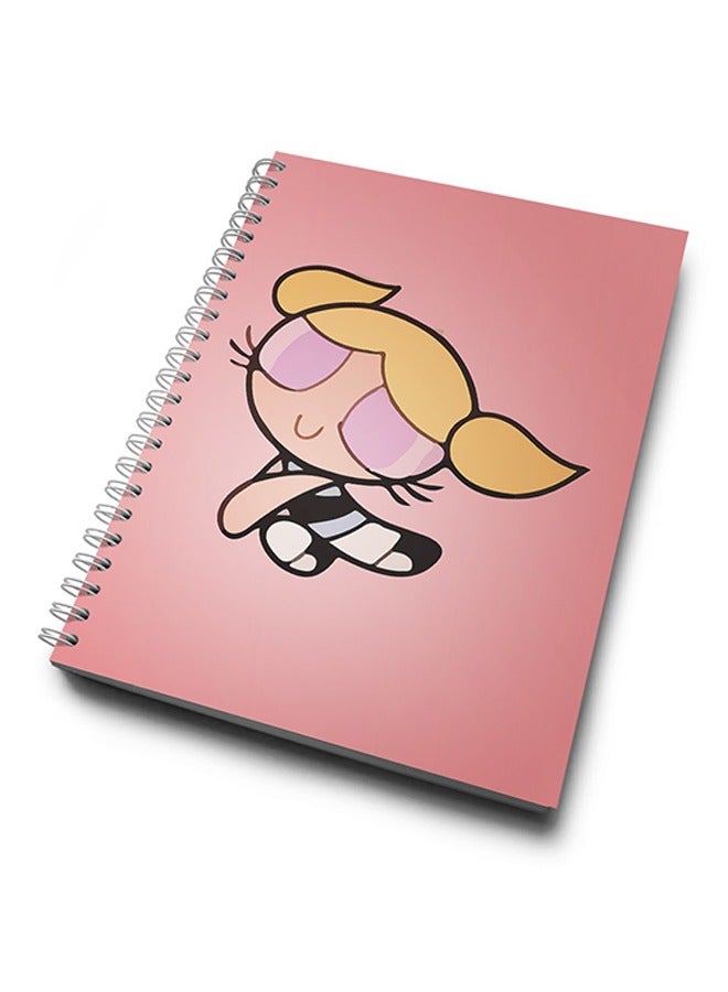 LIT Cute Girl Power Puff Spiral Hardcover Notebook  - Image 1