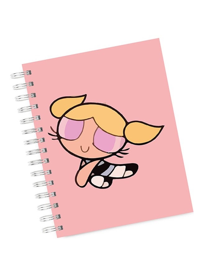 LIT Cute Girl Power Puff Spiral Hardcover Notebook  - Image 2