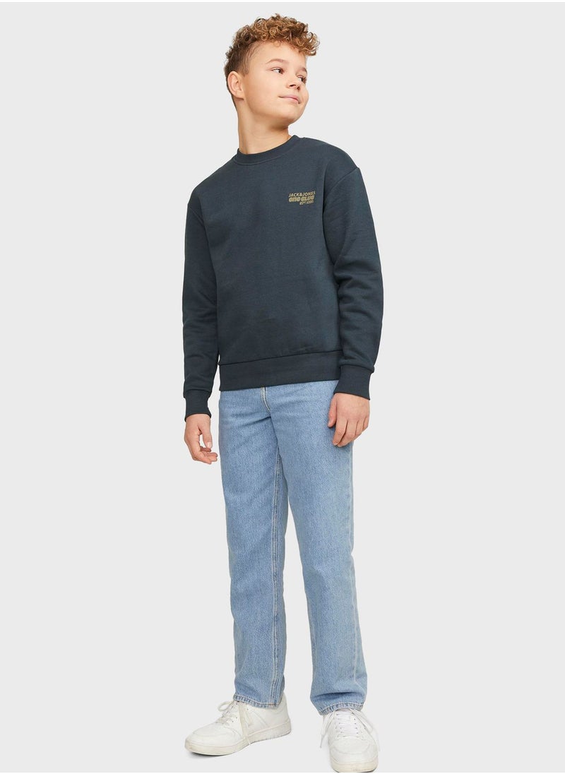 Jack & Jones Junior - Youth Slim Fit Jeans - Image 1