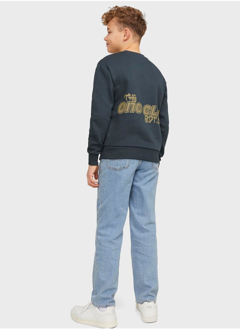 Jack & Jones Junior - Youth Slim Fit Jeans - Image 1