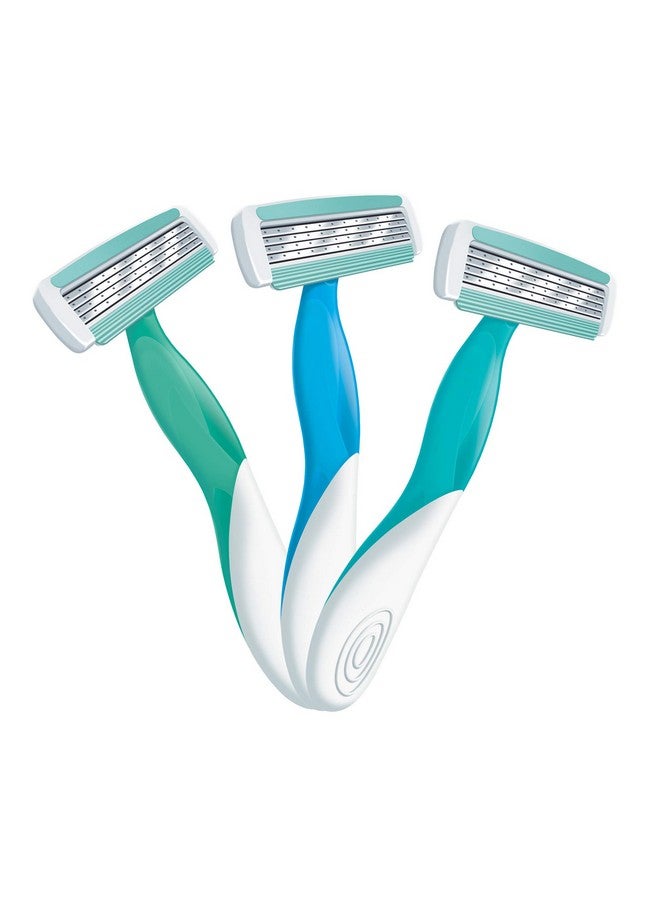 بيك ماكينة حلاقة سولاي بيلا 4 شفرات للاستعمال مرة واحدة للنساء، 3 قطع - Image 2