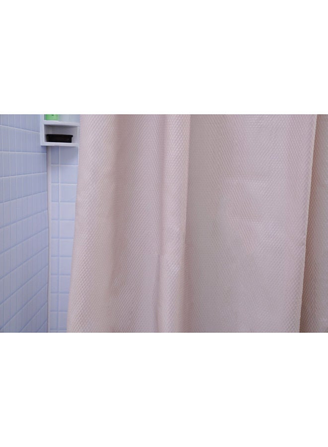 PAN emirates LAZLO SHOWER CURTAIN BEIGE 180X180CM - Image 3