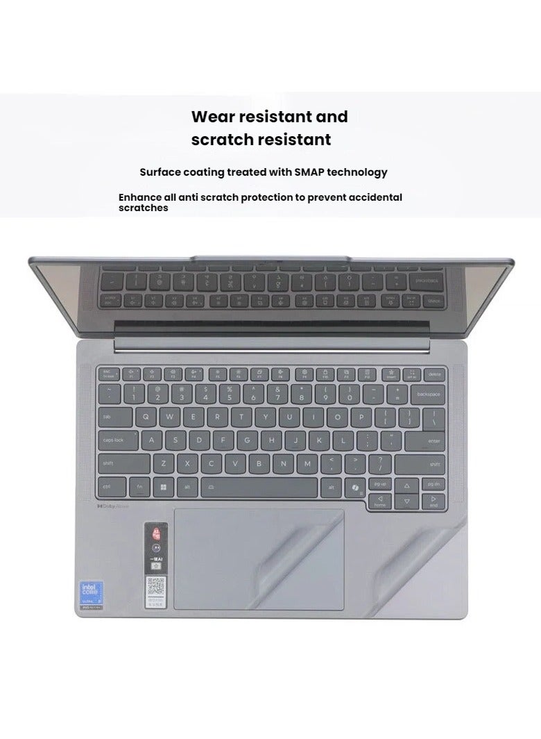 general Laptop Sticker Sleeve for Lenovo IdeaPad Pro5 14IAH10 Laptop Scratch Resistant Stickers 3-Sided Laptop Film Laptop Film - Image 3