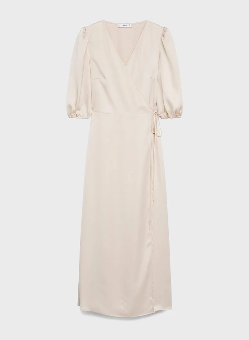 MANGO Matilda Wrap Dress