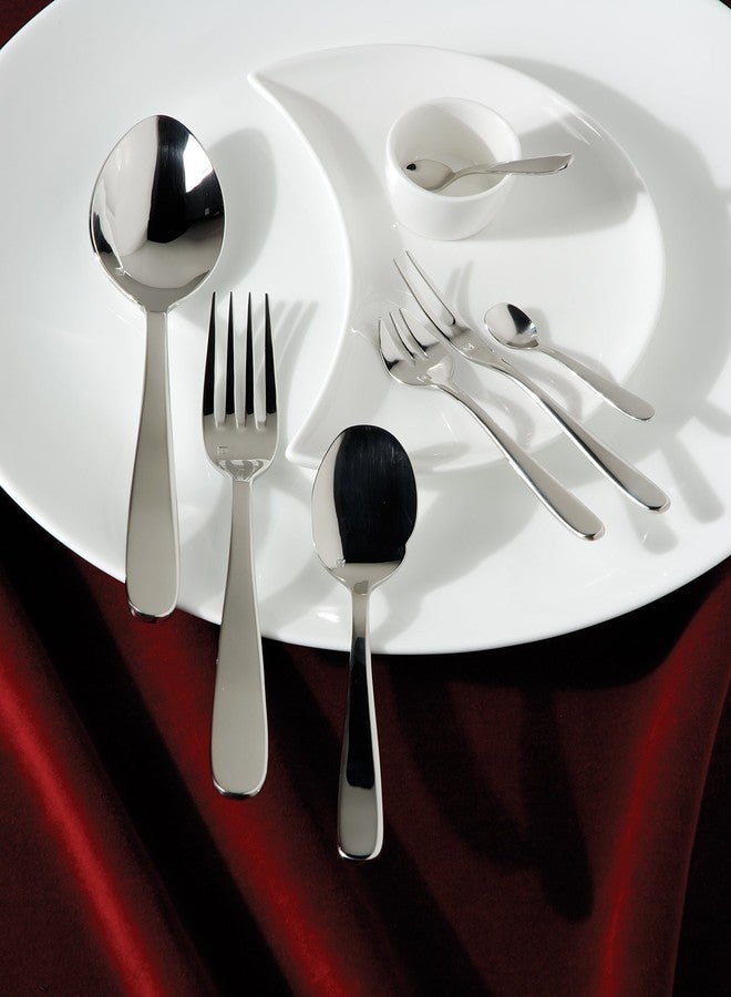 Fortessa Grand City 18/10 Stainless Steel Flatware Salad/Dessert Fork, Set of 12,Silver - Image 5