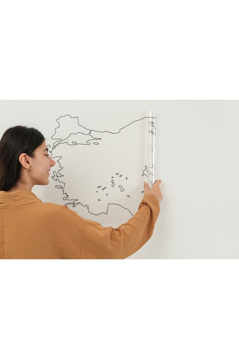 Mute Turkey Map Static Smart Paper Board with Pen Gift - Image 3