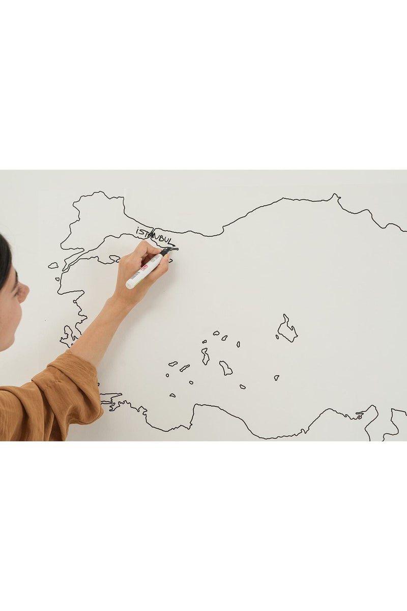Mute Turkey Map Static Smart Paper Board with Pen Gift - Image 5