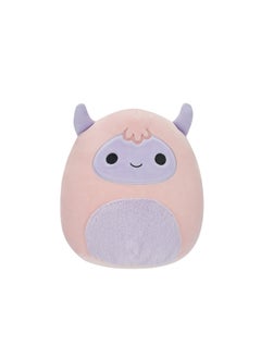 Squishmallows 7.5 inch Little Plush Ronalda Pink and Purple Yeti , Officially Licensed Kellytoy Plush Toy, Colorful Soft Toy, Gift for Kids, Girls & Boys Washable Squishy Stuff Toy Multicolor All Age  - Image 1
