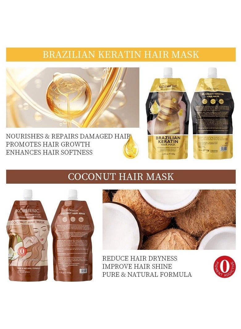 Kormesic Brazilian Keratin Hair Mask 350g - Image 2