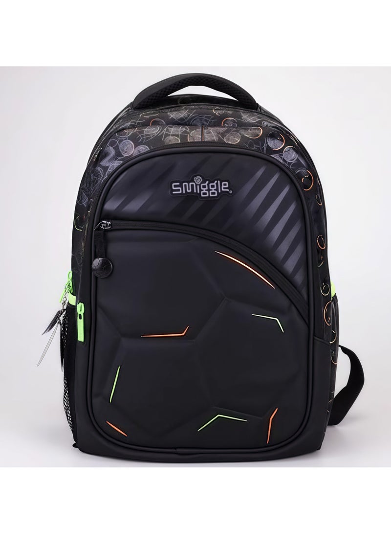 Smiggle Boys Student Cartoon Print Schoolbag Primary and Secondary School Children Backpack Outdoor Leisure Bag Backpack 42*30CM