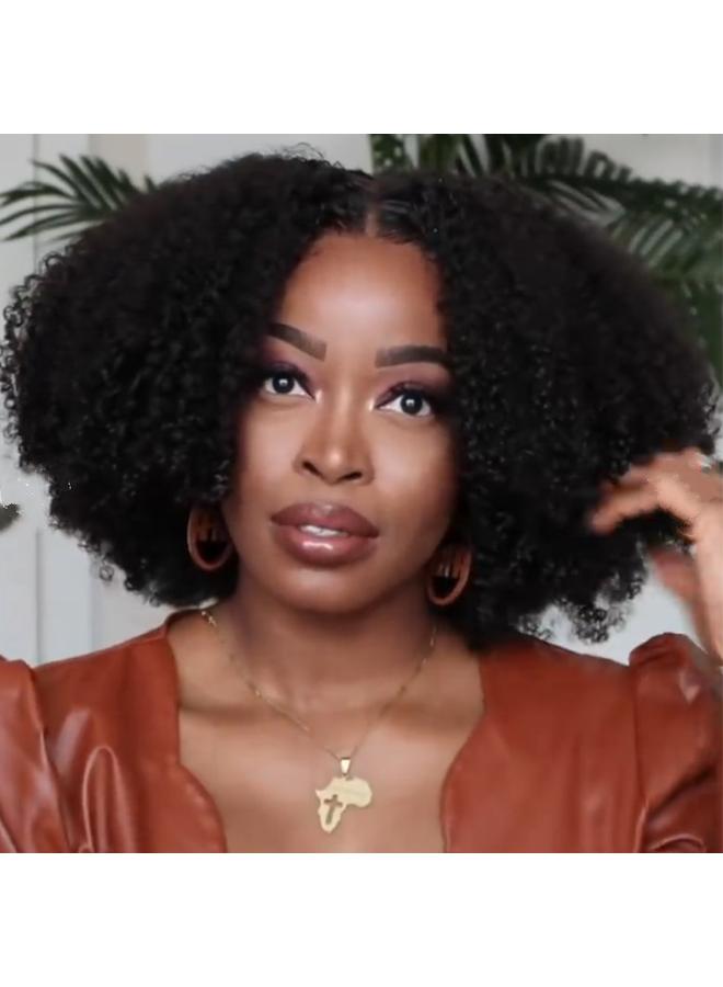 Bluejw New African Wig Hair European And American Wig Women's Short Curly Hair Explosive Head Small Curly Hair Wig Headgear Wigs - Image 1