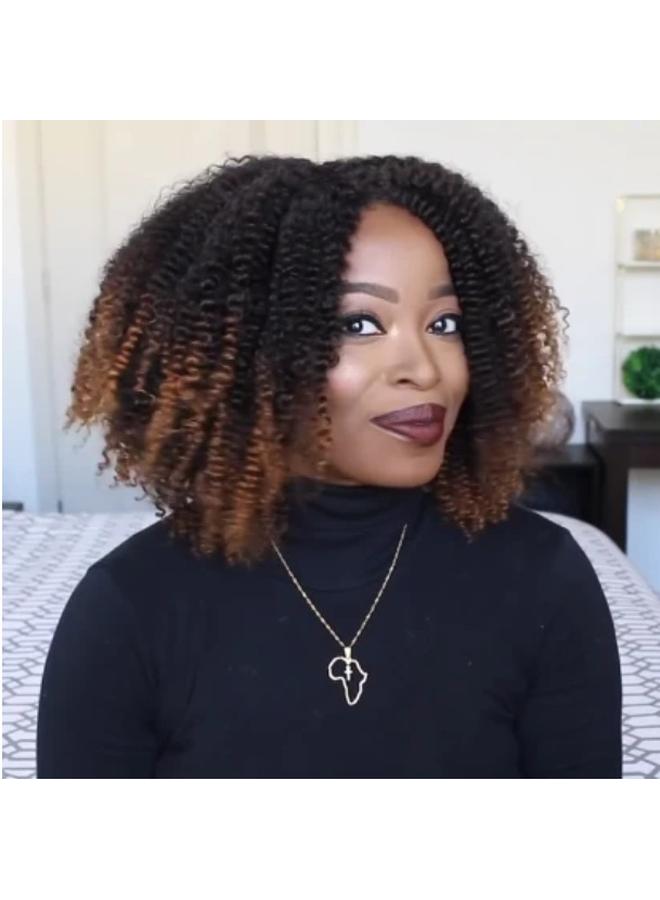 Bluejw New African Wig Hair European And American Wig Women's Short Curly Hair Explosive Head Small Curly Hair Wig Headgear Wigs - Image 3