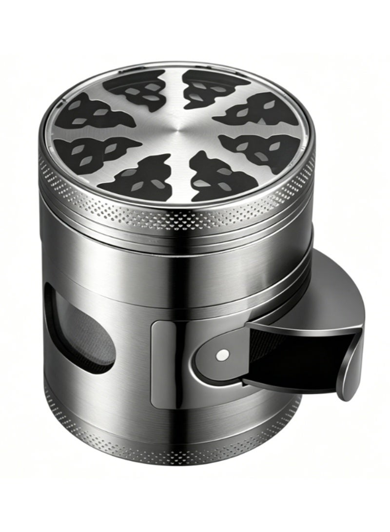 Arabest 4 Layer Spice Grinder, 2.7 Inch Heavy-Duty Aluminum Spice Crusher With Magnetic Lid - Image 1