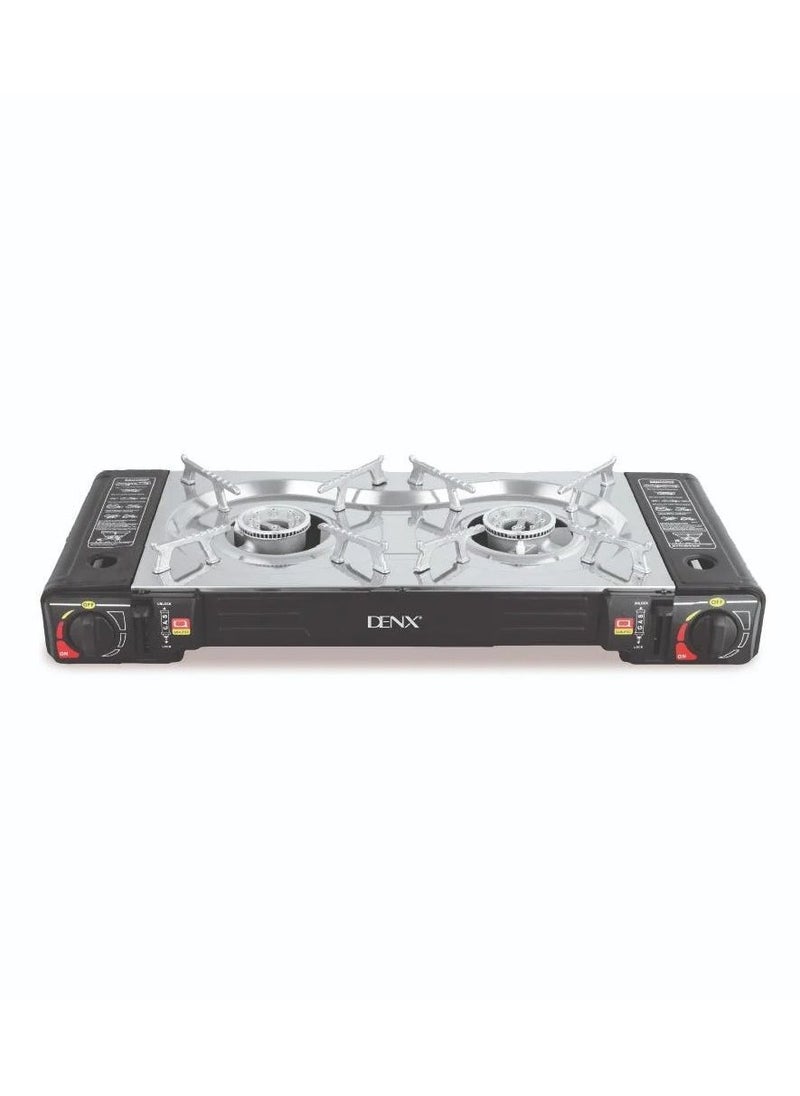 Denx Double Gas Stove With 2200 Watts Per Burner - The Perfect Choice For Fast And Efficient Cooking - Image 5
