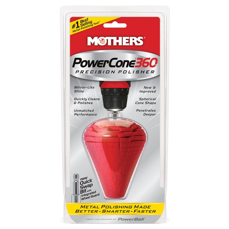 Mothers 05146 PowerCone 360 Metal Polishing Tool - Image 1
