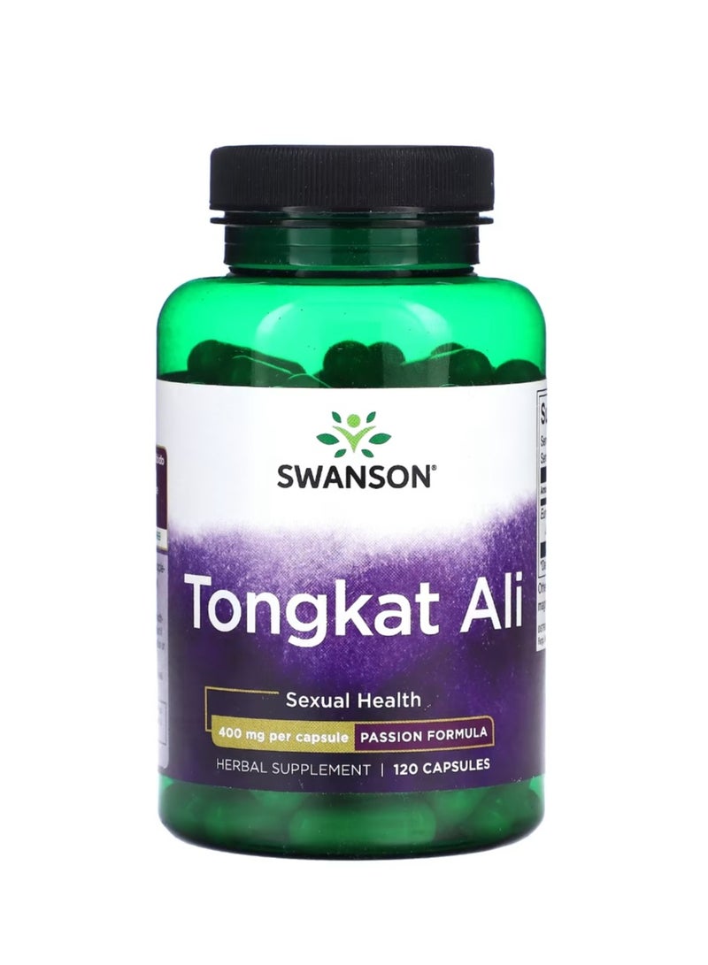 SWANSON Tongkat Ali 400 Mg 120 Capsules - Image 1