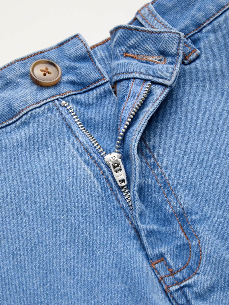 CIDER Jean Shorts for Women Denim Shorts with Pockets Mid Rise Stretchy Casual Jorts Trendy Summer Outfits Y2K - Image 3