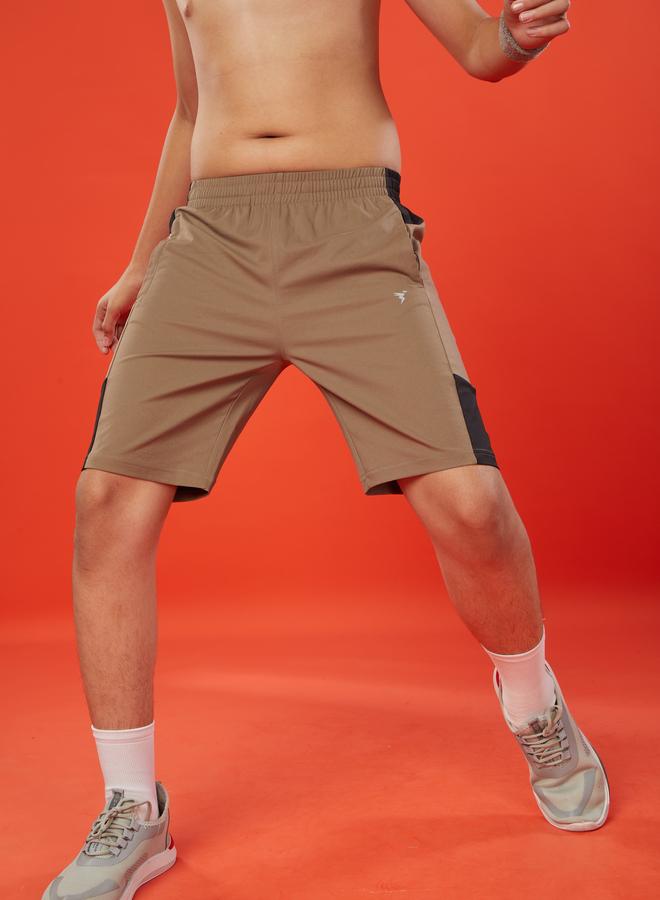Technosport Solid 2-Way Stretch Shorts - Image 1