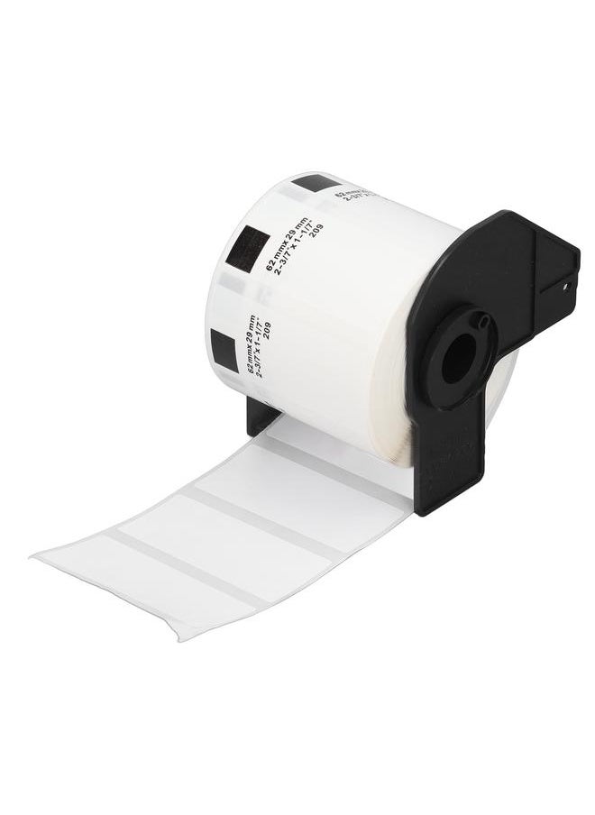 Thoraya - Thermal Labels 29x62mm Heat Sensitive Material Strong Adhesion Reusable Detachable DK Core Support Label for QL Series - Image 1