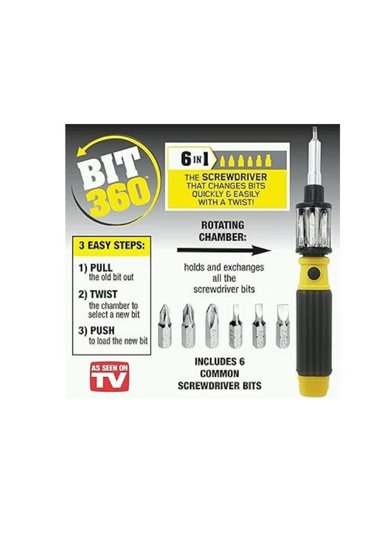 Generic Bit 360 Standard Screwdriver Set for Home Use  - Image 4