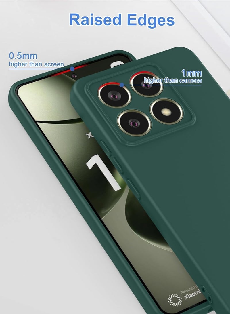 BORTONY Xiaomi 14T Case Cover Liquid Silicone Phone Case with Soft Interior Slim Fit Flexible Thin Camera Protection Back Cover for Xiaomi 14T 6.6-inch - Image 5