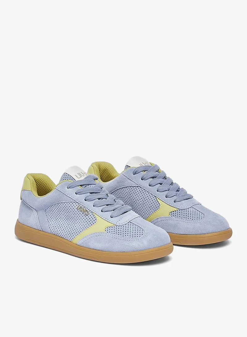Liu Jo Perforated suede sneakers