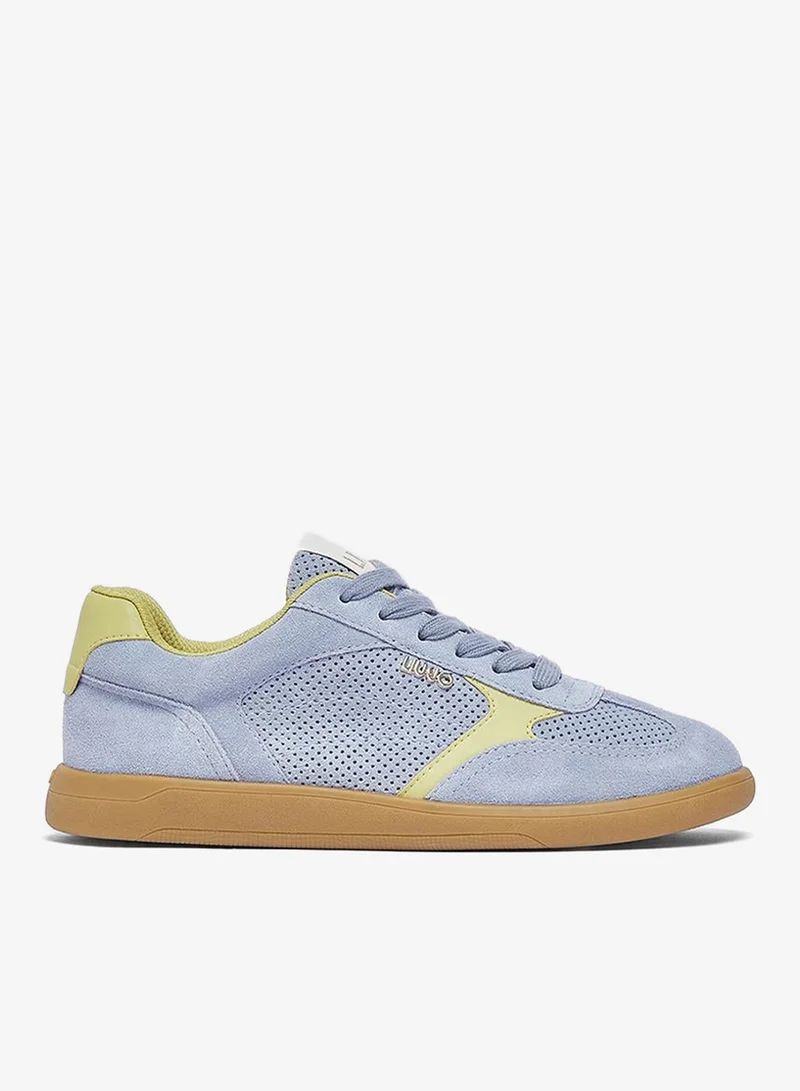 Liu Jo Perforated suede sneakers