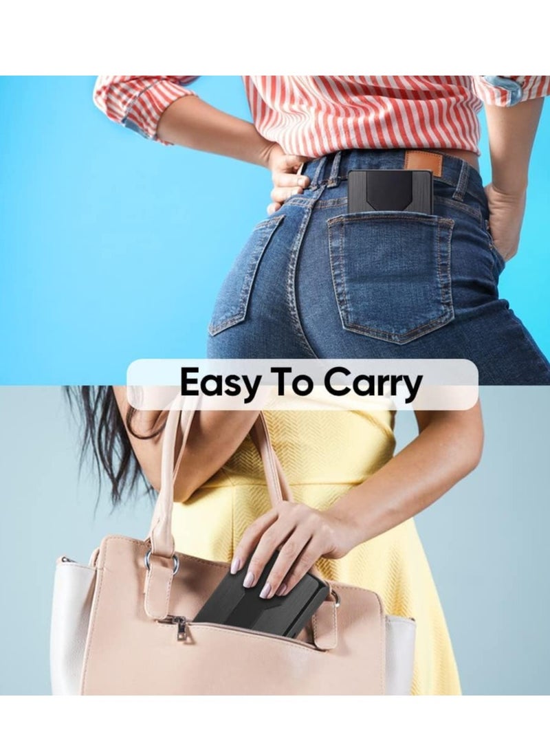 Portable Game Card Case for Nintendo Switch, Switch Lite, OLED & Micro SD - 16 Slot Storage Solution (Black) - Image 4